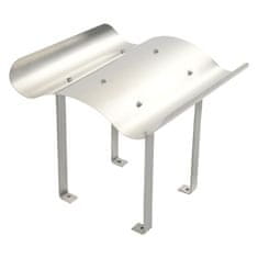 Vidaxl Kapa za dimnjak od nehrđajućeg čelika 40 x 40 x 36 cm