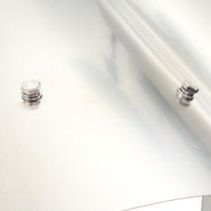 Vidaxl Kapa za dimnjak od nehrđajućeg čelika 50 x 50 x 37 cm