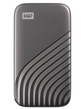 Western Digital My Passport vanjski pogon, SSD, 1TB, USB-C, 3.2, siva