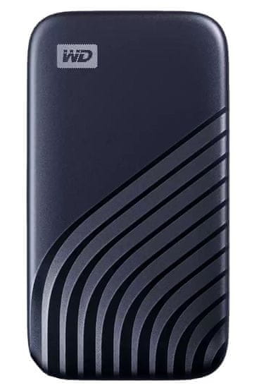 Western Digital My Passport vanjski pogon, 1TB SSD, USB-C 3.2, plavi