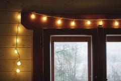 EMOS 40 LED lampica - kuglice, 2,5 m, 4 m, topla bijela svjetlost, s timerom