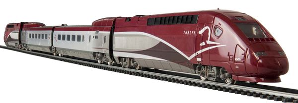 Mehano garnitura vlaka s maketom Thalys T365
