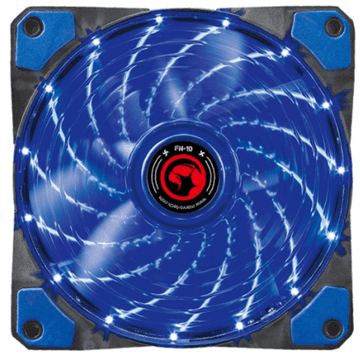 Marvo FN-10BL ventilator za PC, LED, plavi