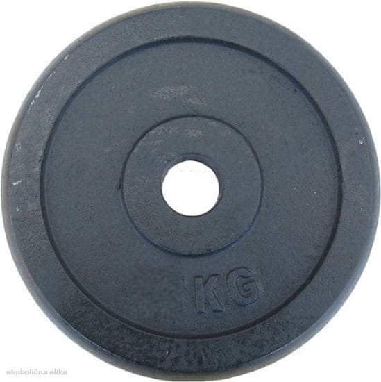 Fitmotiv Disk uteg od lijevanog čelika, 2,5 kg (UTG02)