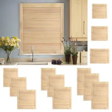 Vidaxl Rolo vrata za ormar, 2 kom, 99,3 x 59,4 cm, borovina