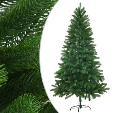 Vidaxl Umjetno božićno drvce s realističnim iglicama, 150 cm, zeleno
