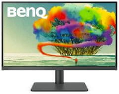 BENQ PD2705U monitor, 68,5 cm, 4K UHD, IPS, crni (9H.LKDLA.TPE)