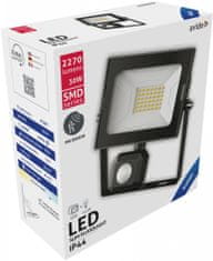 Avide Flood Light Slim LED reflektor, 30W, CW, 6400K, sa senzorom