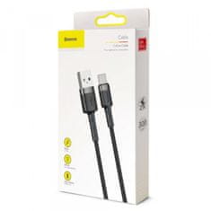 BASEUS Catklf-UG1 podatkovni kabel, brzo punjenje, USB-C, 2A, 3 m, crni