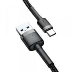 BASEUS Catklf-UG1 podatkovni kabel, brzo punjenje, USB-C, 2A, 3 m, crni