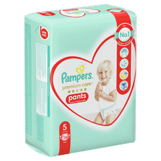 Pampers hlače pelene Premium Care Pants 5 (12-17 kg) Carry Box 20 komada