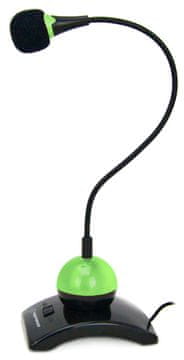 slomart Esperanza EH130G stolni mikrofon, zelen