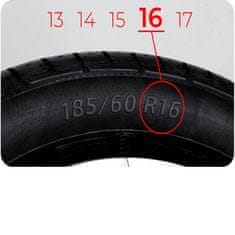 Versaco GTX Carbon Black 16 naplatci za kotače, 4 komada, crne