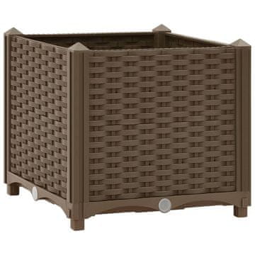 Vidaxl Povišena gredica 40 x 40 x 38 cm od polipropilena