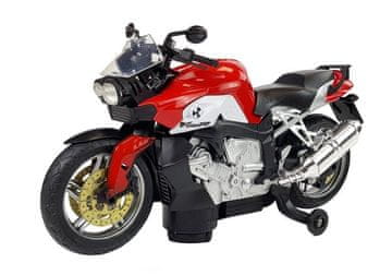 Lean-toys Motocikl na baterije sa svjetlosnim i zvučnim efektom