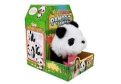 Lean-toys Interaktivna panda - pomicanje i zvuk