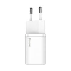 BASEUS Super Si punjač USB-C PD QC 30W, bijela