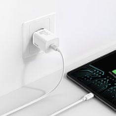 BASEUS Super Si punjač USB-C PD QC 30W, bijela