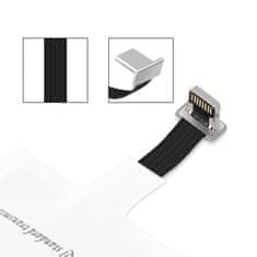 Choetech Wireless Charger Lightning adapter za bežično punjenje, bijela