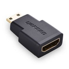 Ugreen adapter Mini HDMI - HDMI M/F, crno