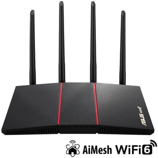ASUS RT-AX55 bežični usmjerivač (90IG06C0-BO3100)