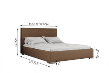 Furnitura OBLAZINJENA POSTELJA POCHES Z DVIŽNIM MEHANIZMOM