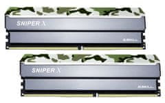 G.Skill Sniper X memorija RAM, 16GB (2x8GB), DDR4-3000MHz (F4-3000C16D-16GSXFB)
