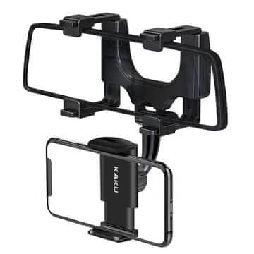 Kaku Rearview Mirror držač mobitela za auto, crno