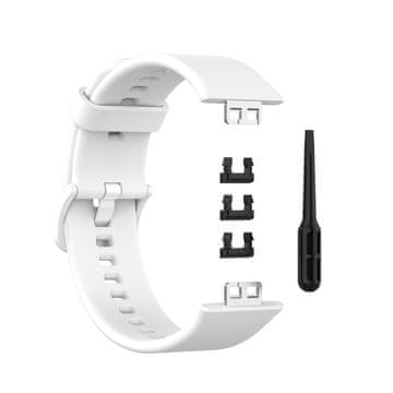 BStrap Silicone remen za Huawei Watch Fit, white