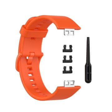 BStrap Silicone remen za Huawei Watch Fit, orange