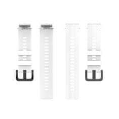 BStrap Silicone remen za Honor Watch GS Pro, white