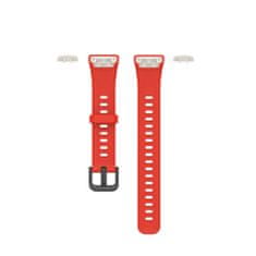 BStrap Silicone remen za Honor Band 6 / Huawei Band 6, red