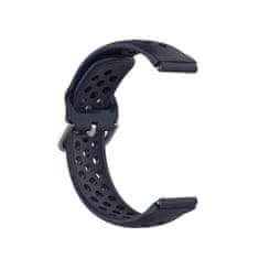 BStrap Silicone Dots remen za Garmin Vivoactive 4s, dark blue