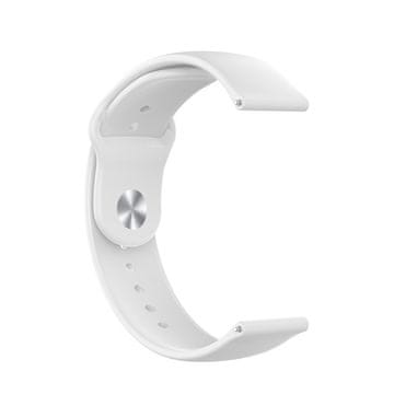 BStrap Silicone remen za Garmin Vivoactive 4s, white