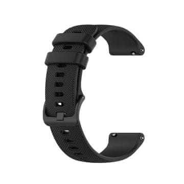 BStrap Silicone Land remen za Garmin Vivoactive 4s, black