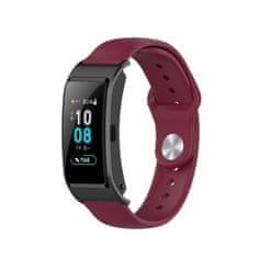 BStrap Silicone remen za Garmin Vivoactive 4s, vine red