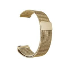 BStrap Milanese remen za Samsung Galaxy Watch 4 / 5 / 5 Pro / 6, gold