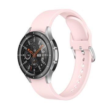 BStrap Silicone remen za Samsung Galaxy Watch 4 / 5 / 5 Pro / 6, sand pink