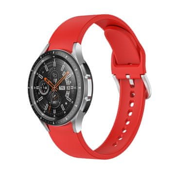 BStrap Silicone remen za Samsung Galaxy Watch 4 / 5 / 5 Pro / 6, red