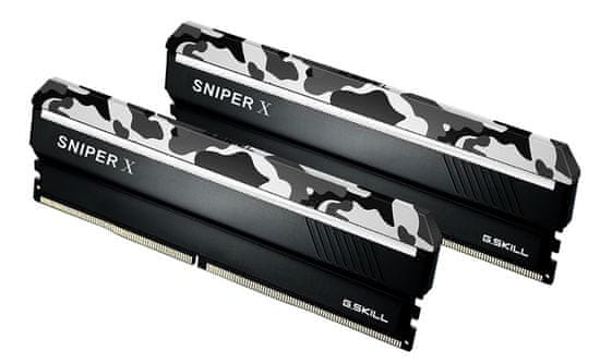 G.Skill Sniper X memorija RAM, 32GB (2x16GB), DDR4-3000MHz (F4-3000C16D-32GSXWB)