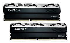 G.Skill Sniper X memorija RAM, 16GB (2x8GB), DDR4-3600MHz (F4-3600C19D-16GSXWB)