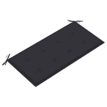 Vidaxl Jastuk za vrtnu klupu antracit 100x50x4 cm tkanina Oxford