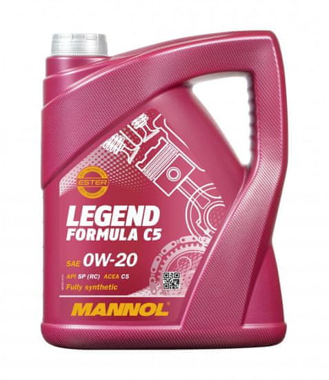 Mannol Legend Formula C5 motorno ulje, 5 l