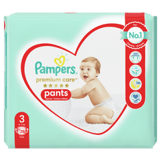 Pampers pelene Premium Care Pants 3 (6-11 kg) 28 komada