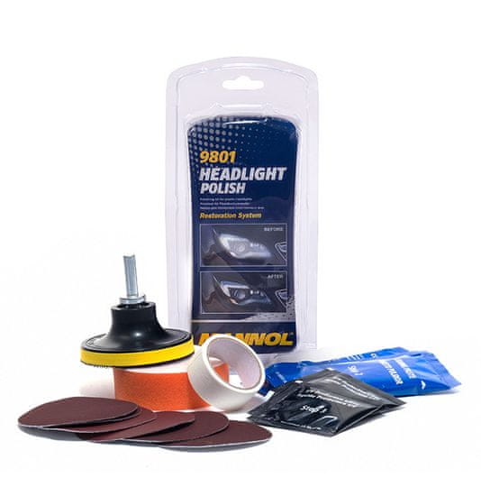 Mannol Headlight Polish set za poliranje svijetla