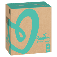 Pampers pelene Pleny Active Baby 3 Midi, 208 kom