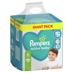 Pampers pelene Active Baby 6 Extra Large (13-18 kg) 56 kom