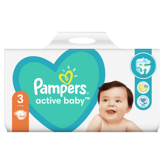 Pampers active store baby 3 104