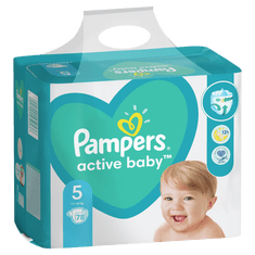 Pampers pelene Active Baby 5 Junior (11-16 kg) 78 kom