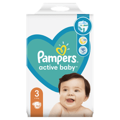 Pampers pelene Active Baby Mega Pack, veličina 3, 152 komada, 6 - 10 kg